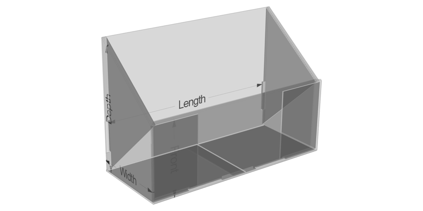 A007_Slope Side Tray 45 - View 1